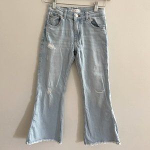 ZARA - Ripped Flare Jean - Girls